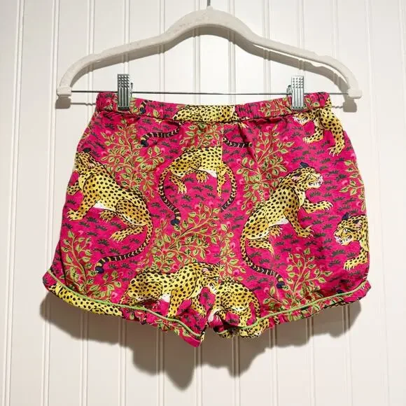 Print Fresh Pajama Shorts Bagheera Hot Pink Cotton Size XXS - Picture 7 of 7